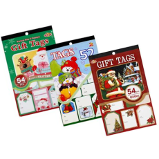 Christmas Peel ‘n Stick Gift Tag